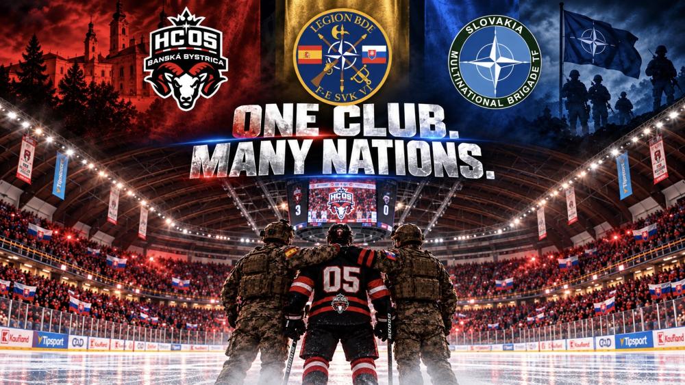 Zahraniční vojaci prídu podporiť HC ‘05 TAM Banská Bystrica na derby so Zvolenom