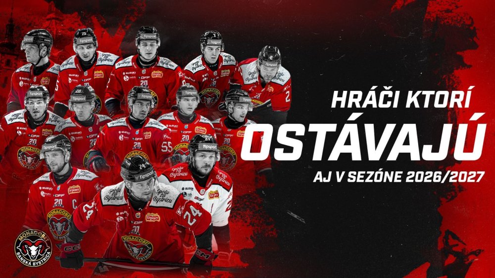 Pod Uprínom pokračuje až trinásť hráčov z minulej sezóny, medzi nimi aj dvaja legionári | HC 05
