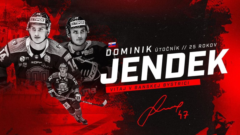 Ďalším navrátilcom v tíme bude Dominik Jendek. S klubom podpísal na dva roky | HC 05 Ďalším navrátilcom v tíme bude Dominik Jendek. S klubom podpísal na dva roky | HC 05