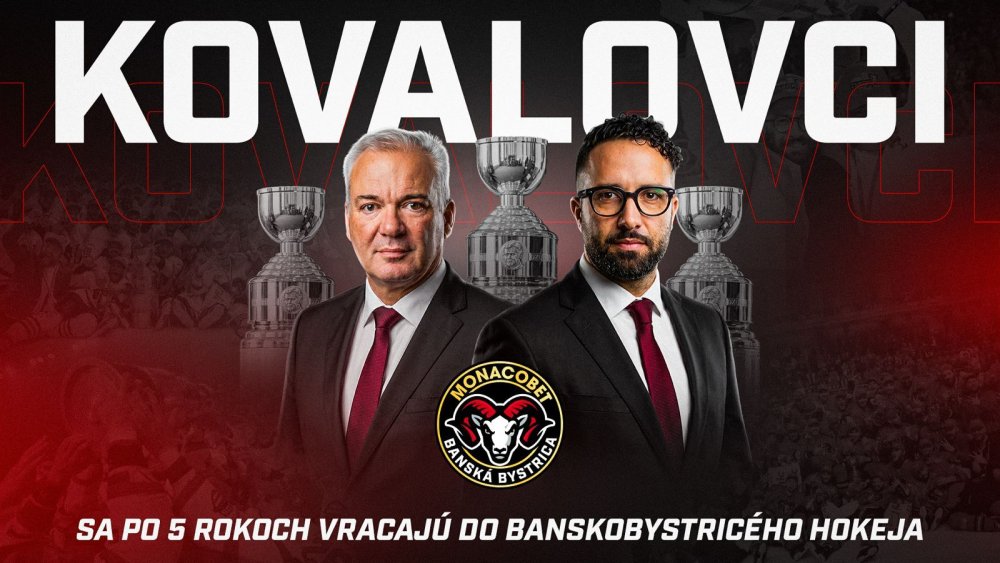 Rodina Kovalovcov vstupuje do HC ‘05 Banská Bystrica, a.s. | HC 05